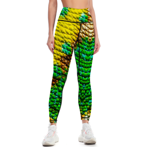 Marovia High Waisted Yoga Leggings - Image 5