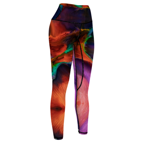 Earth Day 1 High Waisted Yoga Leggings