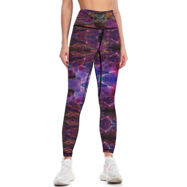 Candyland 1 High Waisted Yoga Leggings - Image 5