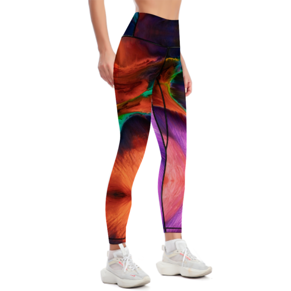 Earth Day 1 High Waisted Yoga Leggings - Image 6