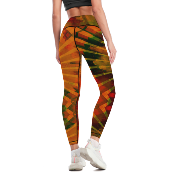 K OSS High Waisted Yoga Leggings - Image 4