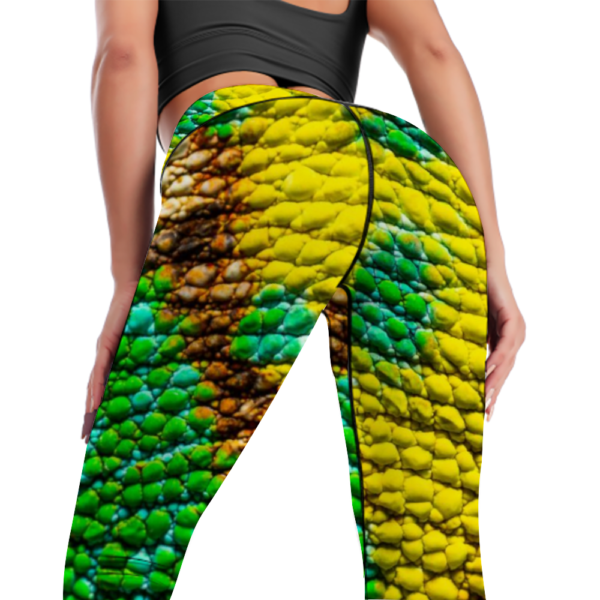 Marovia High Waisted Yoga Leggings - Image 7