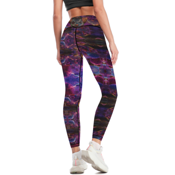 Candyland 1 High Waisted Yoga Leggings - Image 4