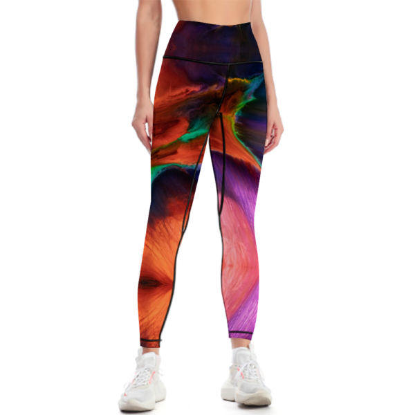 Earth Day 1 High Waisted Yoga Leggings - Image 5