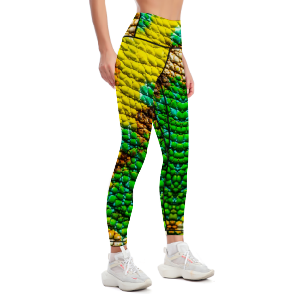 Marovia High Waisted Yoga Leggings - Image 6