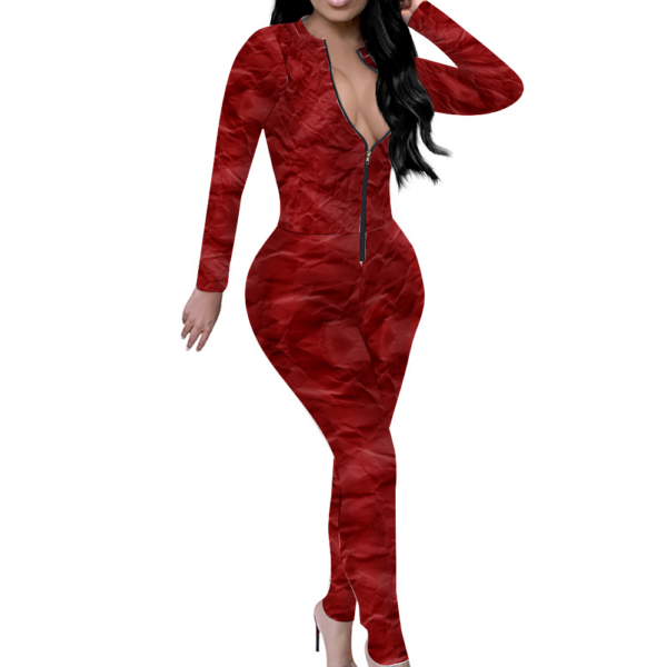 Red Crump Bodysuit