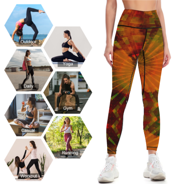 K OSS High Waisted Yoga Leggings - Image 8