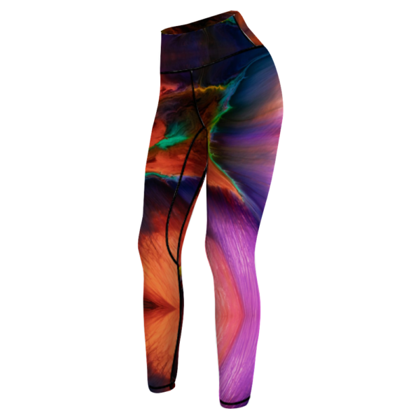 Earth Day 1 High Waisted Yoga Leggings - Image 3