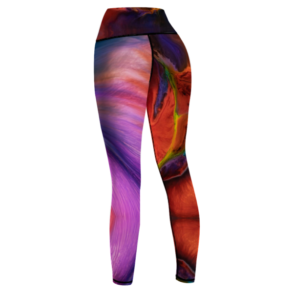 Earth Day 1 High Waisted Yoga Leggings - Image 2