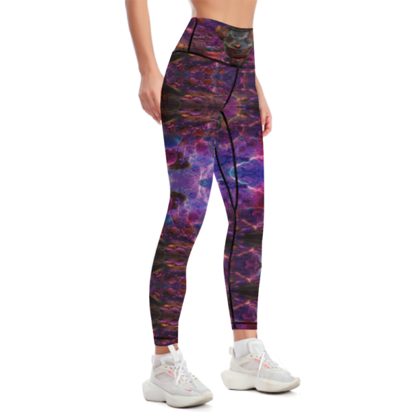 Candyland 1 High Waisted Yoga Leggings - Image 6